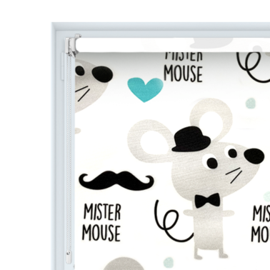 Roleta mini wzory dziecięce kids zwierzątka - myszki